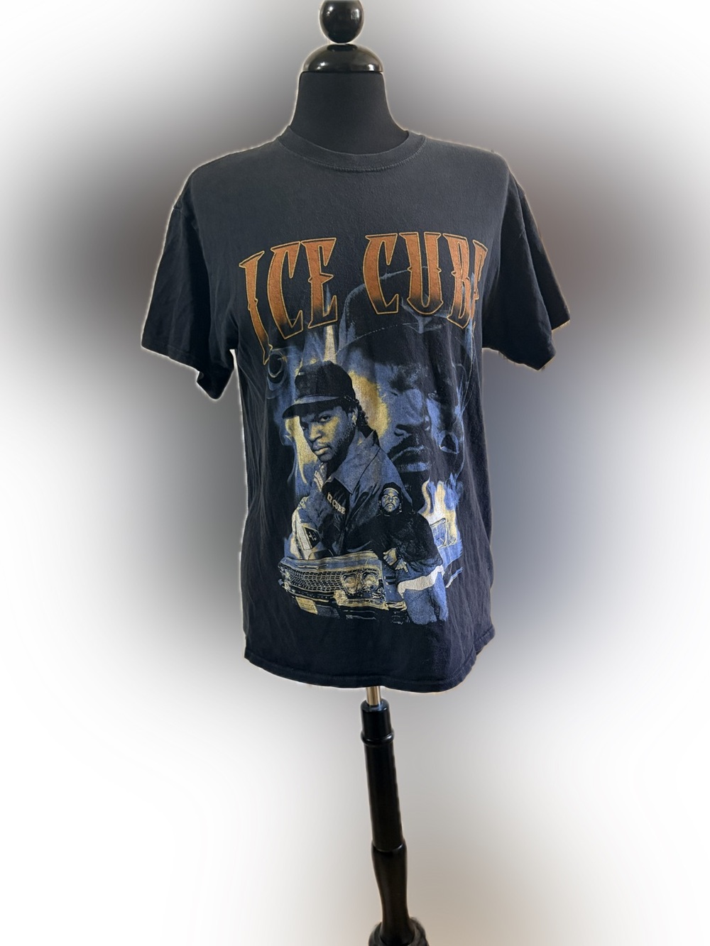 Ice Cube Black Graphic Short Sleeve Tee
